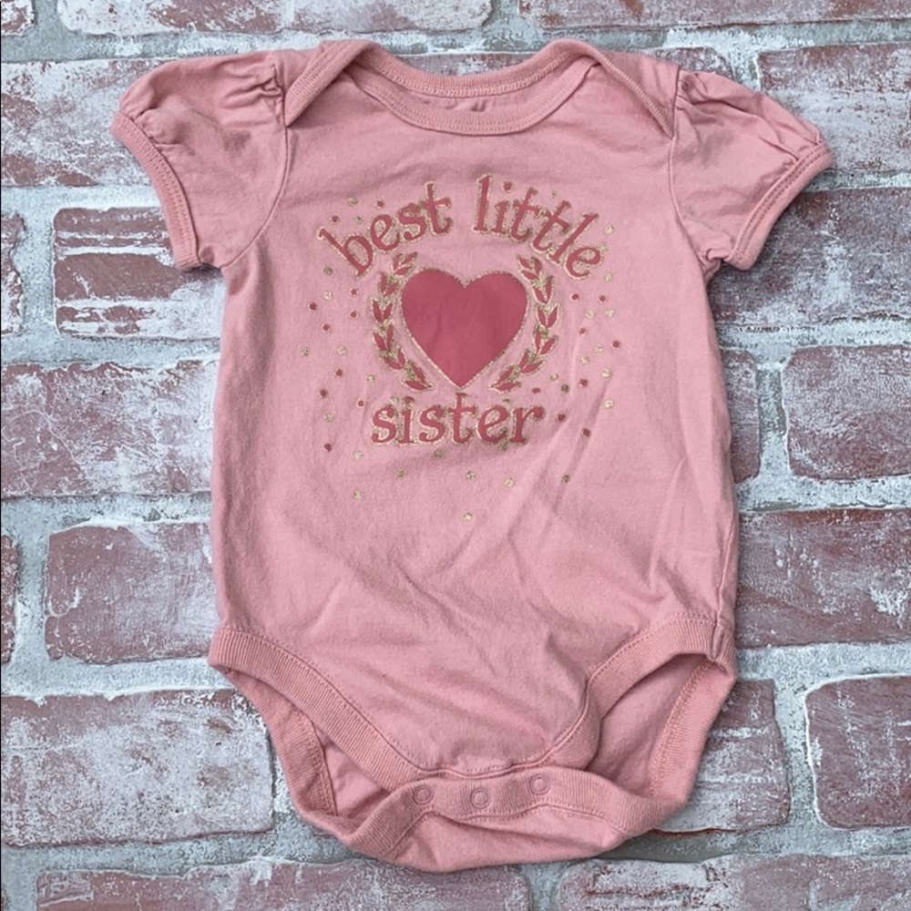 3 for $10 Little sister onesie
